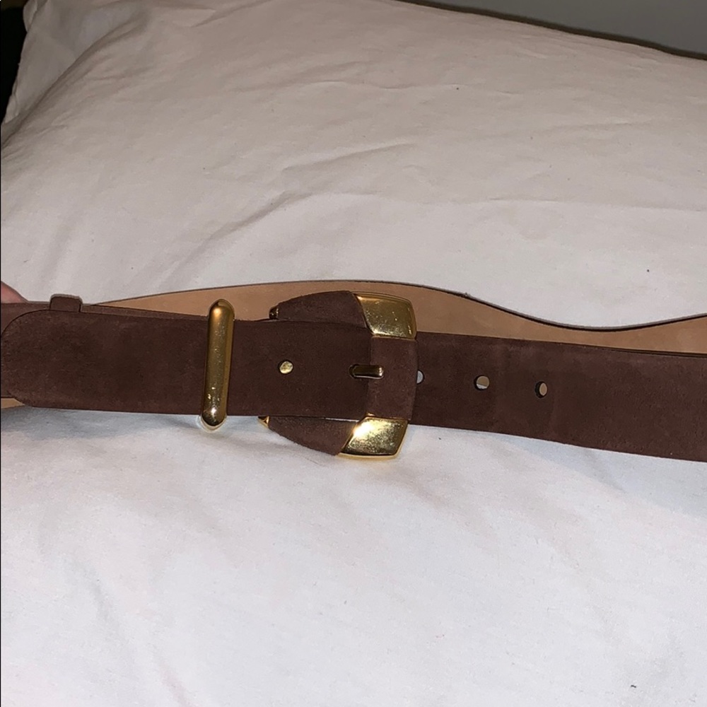 donna karan leather belt